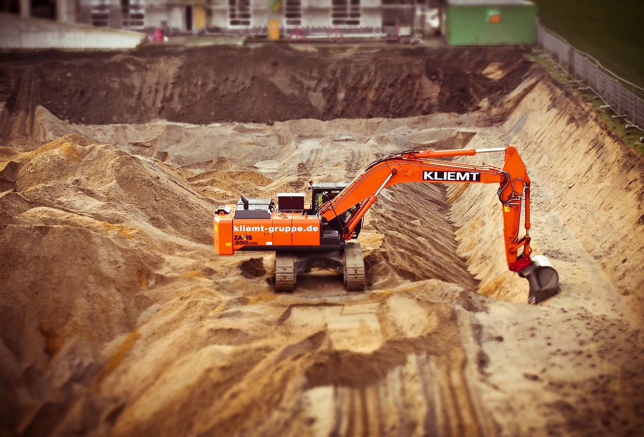 excavator, construction site, construction work-1178241.jpg